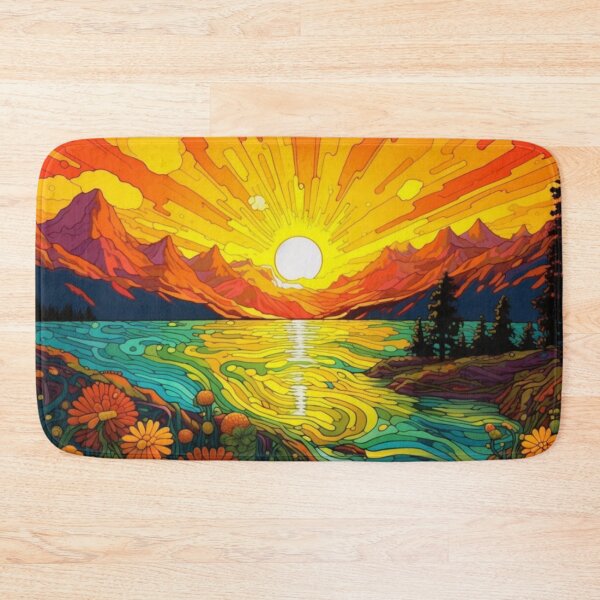Item preview, Psychedelic Landscape designed and sold by shakespeare1212.