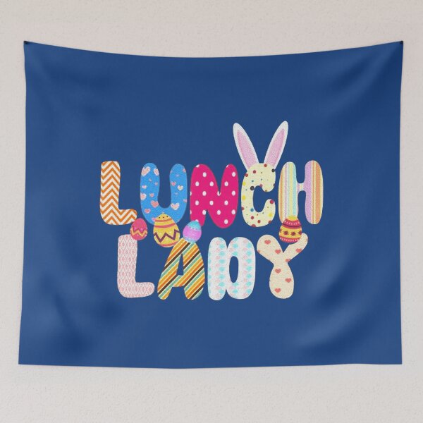 Item preview, Bunny Lunch Lady Funny Egg Easter Day 	 		 designed and sold by glhxjsgvm12.