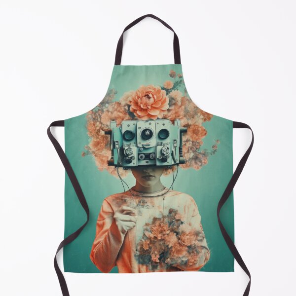 Item preview, camera head girl designed and sold by Retrocranio.