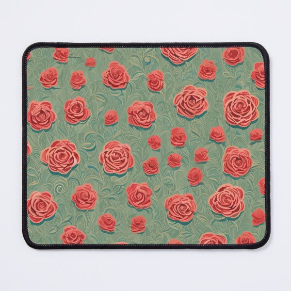 Item preview, Rose flower seamless aesthetic pattern designed and sold by sreenandhan.
