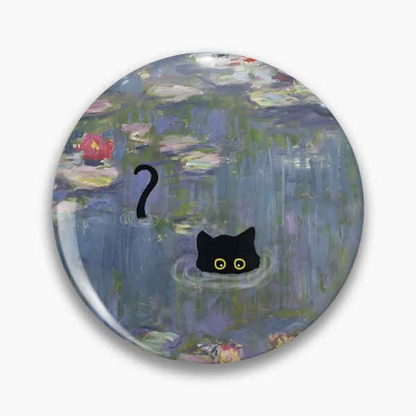 Item preview, Cat Monet Waterlily designed and sold by outdoorway.