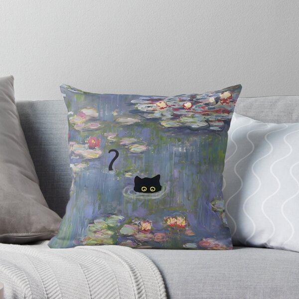 Item preview, Cat Monet Waterlily designed and sold by outdoorway.