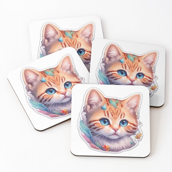 Item preview, Cool kitten with jewelry  designed and sold by FFixation.