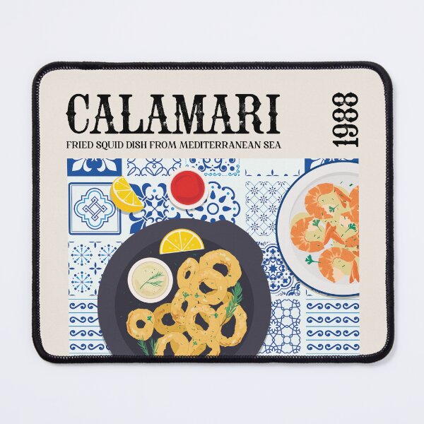 Item preview, Calamari Wall Art designed and sold by SurfolioPrints.