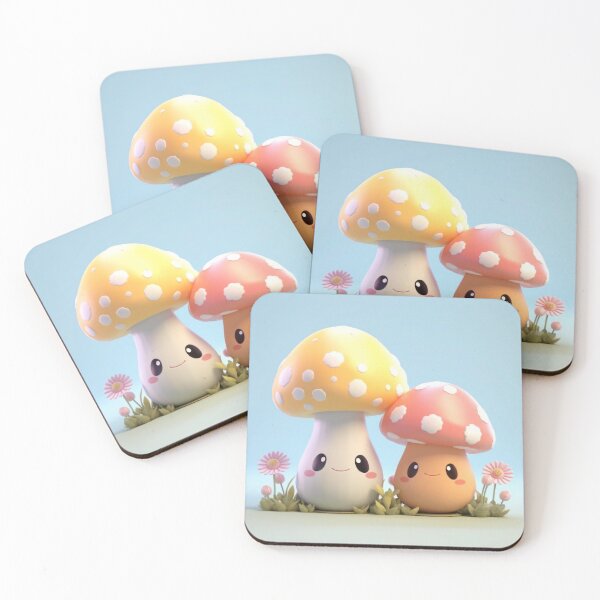 Item preview, Kawaii Mushroom Friends designed and sold by duke818.