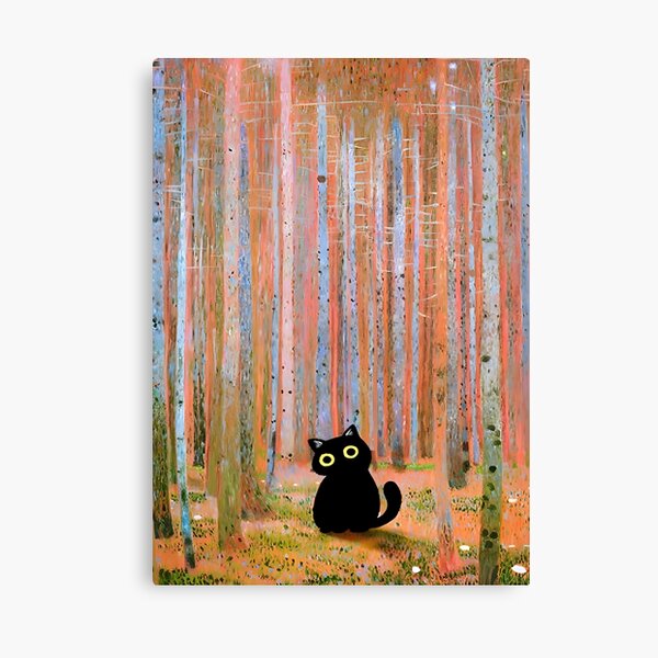 Aperçu de l'œuvre Gustav Klimt Chat Pinède créée et vendue par outdoorway.
