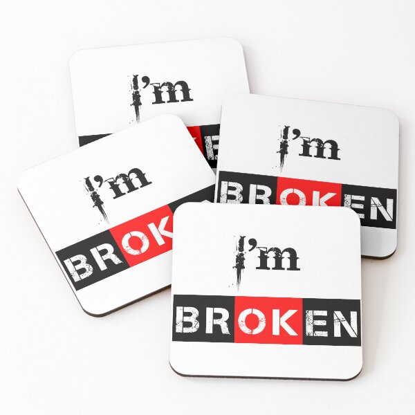 Item preview, I'm brOKen designed and sold by Beerokrata.