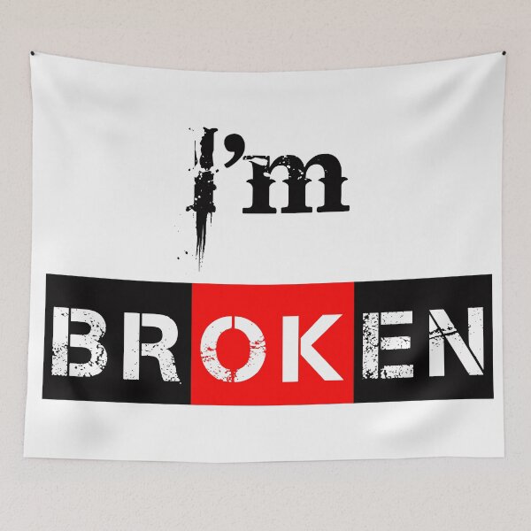 Item preview, I'm brOKen designed and sold by Beerokrata.