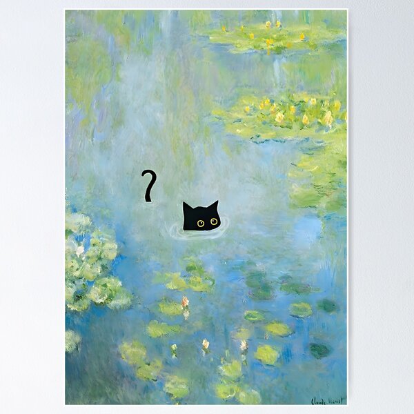 Item preview, Monet Waterlily designed and sold by outdoorway.