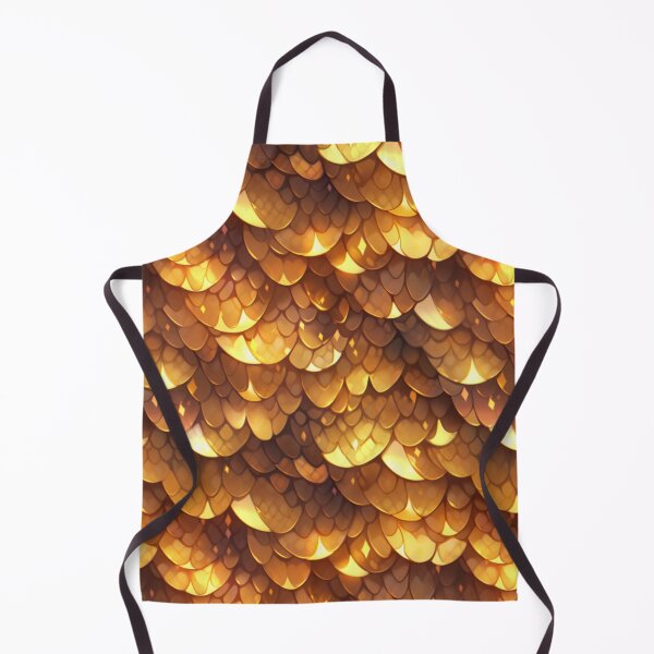 Aperçu de l'œuvre Gold dragon scales pattern, créée et vendue par HydraDreams.