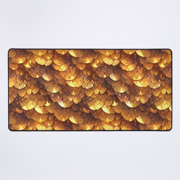 Artikelvorschau, Gold dragon scales pattern, entworfen und verkauft von HydraDreams.