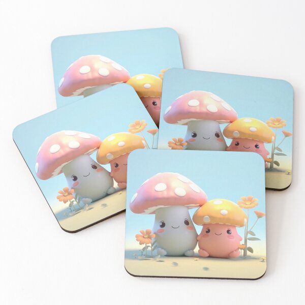 Item preview, Kawaii Mushroom Friends designed and sold by duke818.