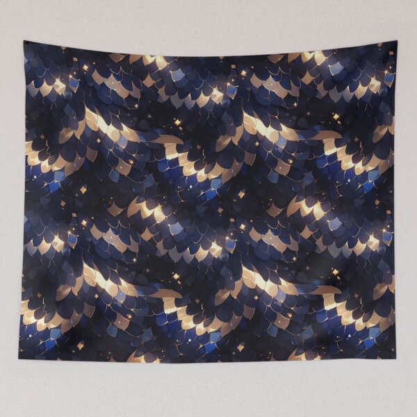 Item preview, Starie night dragon scales pattern, designed and sold by HydraDreams.