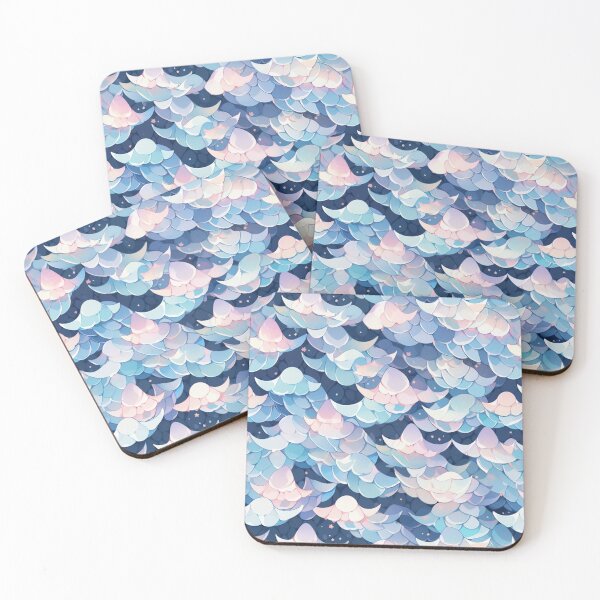Item preview, Cloudy dragon scales pattern, designed and sold by HydraDreams.