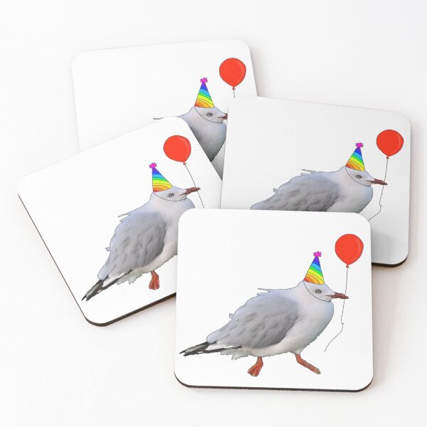 Item preview, Happy birthday seagull designed and sold by Lovethatsticks.