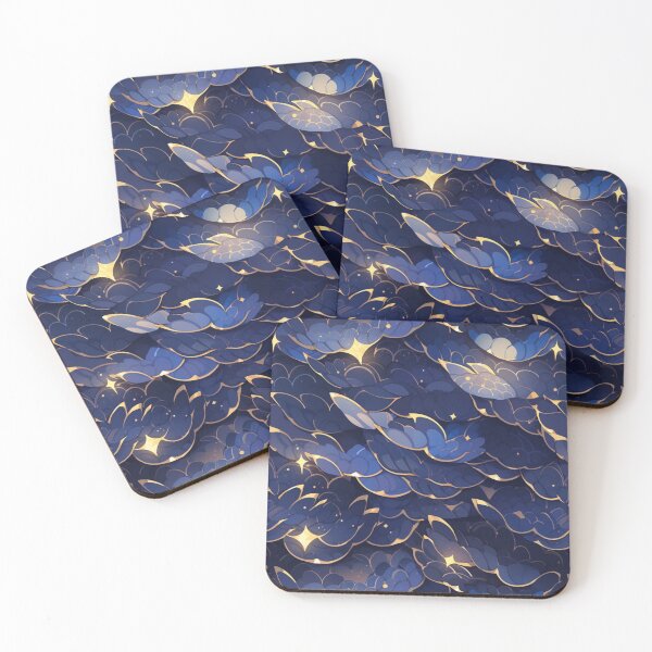 Item preview, Midnight dragon scales pattern, designed and sold by HydraDreams.