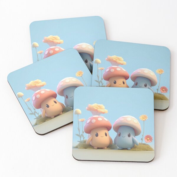 Item preview, Kawaii Mushroom Friends designed and sold by duke818.