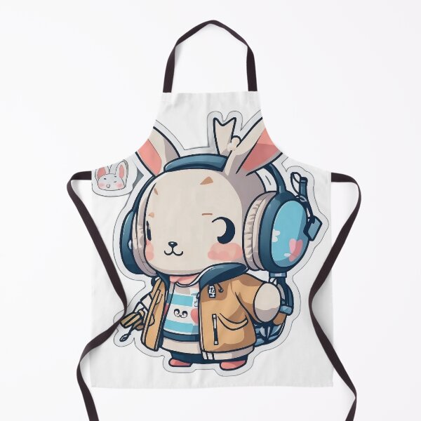 Item preview, Cool bunny with yellow jacket designed and sold by FFixation.