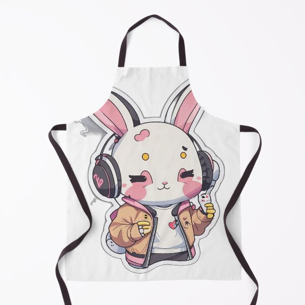 Item preview, Cool style pink face bunny designed and sold by FFixation.