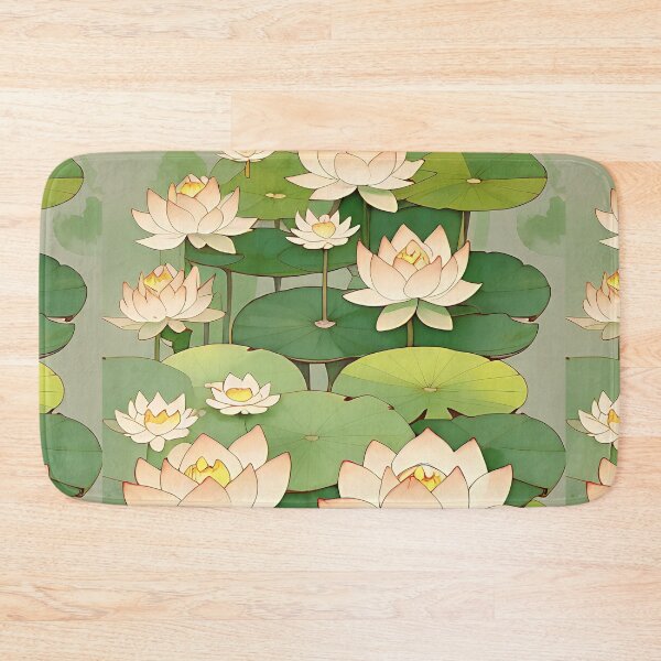 Item preview, Lotus flower, flower show, lotus, lake, flowers pattern  designed and sold by Emyku.