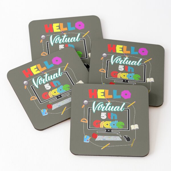 Item preview, Hello Virtual 5Th Grade Back To School Online Teaching  	 designed and sold by hhrrpdehum80.