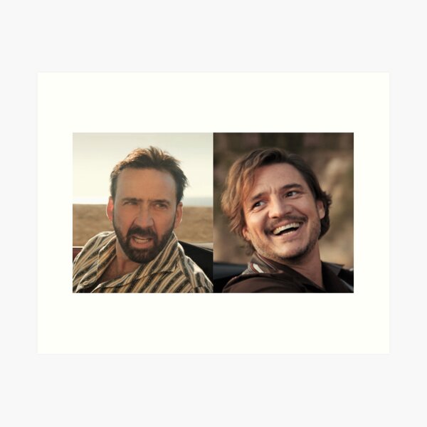 Item preview, Pedro Pascal and Nicolas Cage designed and sold by bergound.