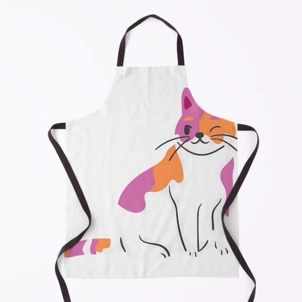 Item preview, Lesbian Pride Cat designed and sold by ZootsLuxury.