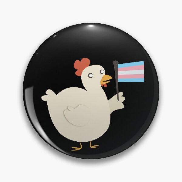 Item preview, trans pride flag chicken designed and sold by plotDriving-NPC.