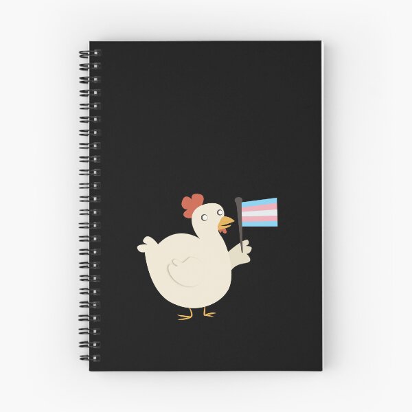 Item preview, trans pride flag chicken designed and sold by plotDriving-NPC.