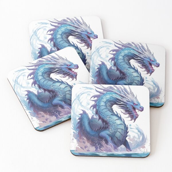 Item preview, Dragon's Surge: Majestic Chinese Water Dragon in Motion! designed and sold by calharborne.