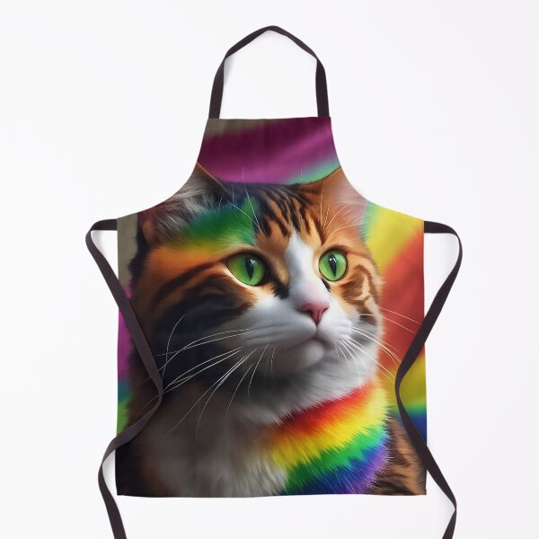 Item preview, Pride , cat pride, colorful, rainbow, flag designed and sold by KiraChie.