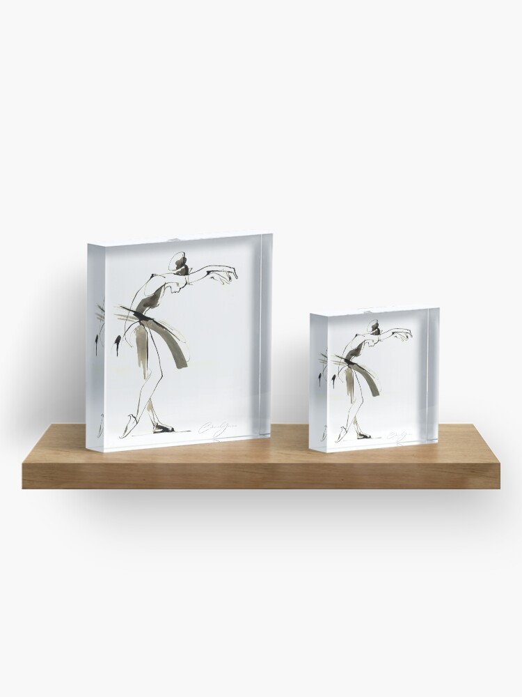 Alternate view of Dance Drawing Acrylic Block