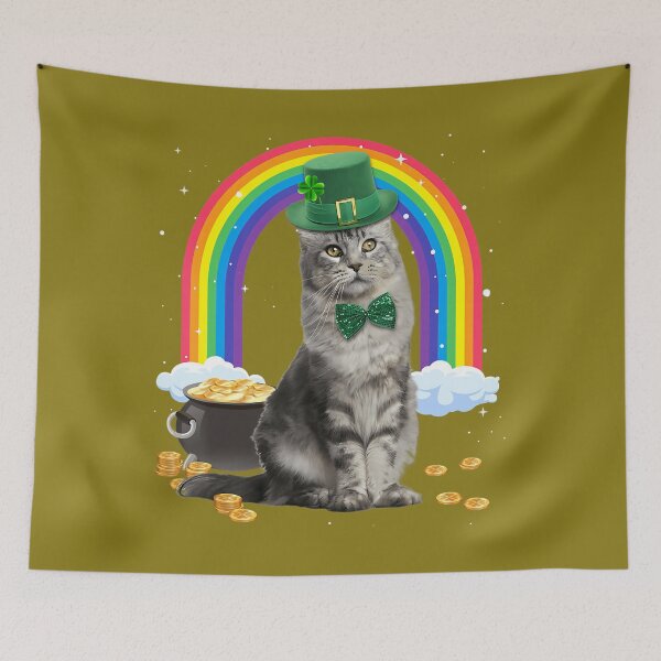 Item preview, Cat St Patricks Day Leprechaun Costume Shamrock 	 	 		 designed and sold by xtqzdpfove44.