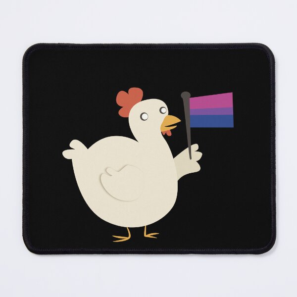 Item preview, bi pride flag chicken designed and sold by plotDriving-NPC.