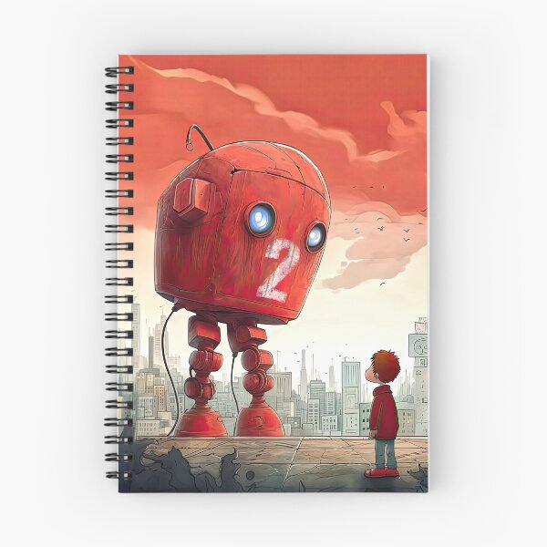 Item preview, Red robot No.2 designed and sold by Studio-Gekko.