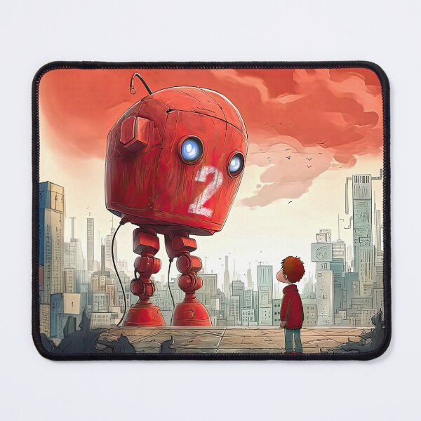 Item preview, Red robot No.2 designed and sold by Studio-Gekko.
