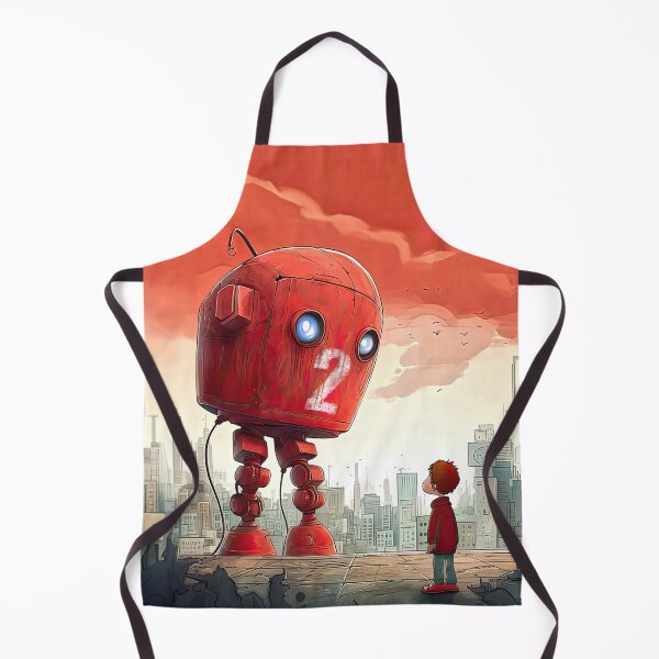 Item preview, Red robot No.2 designed and sold by Studio-Gekko.