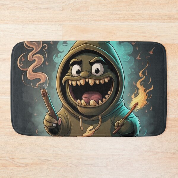 Item preview, cartoon smiling monk hooded monster is a ghost designed and sold by michelehedin.