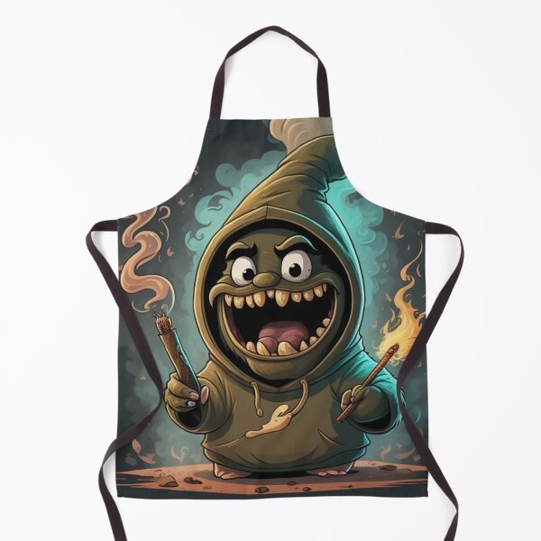 Item preview, cartoon smiling monk hooded monster is a ghost designed and sold by michelehedin.