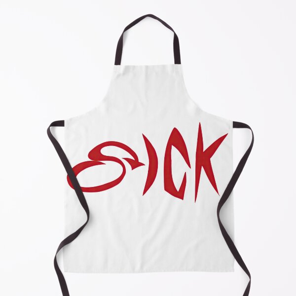 Item preview, "Sick" Red Stylized Font - Unique Design for Trendsetters designed and sold by Biskit222.