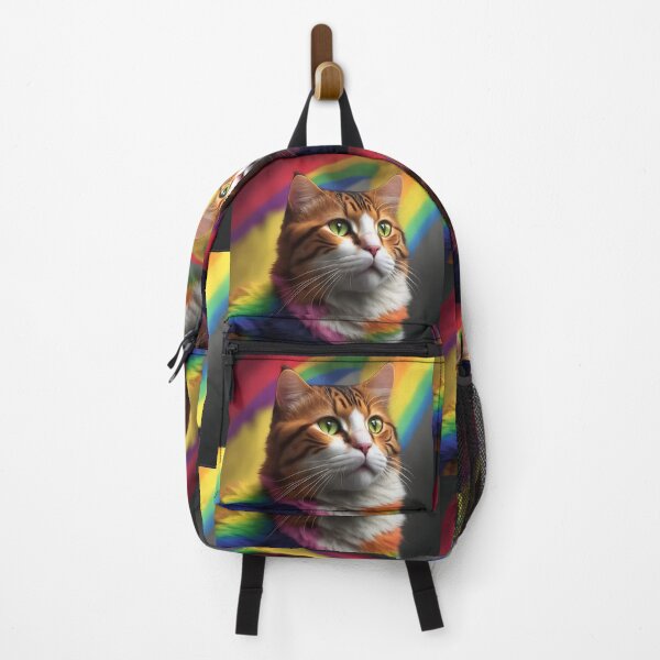 Item preview, Pride, cat pride, colorful, rainbow, flag designed and sold by KiraChie.