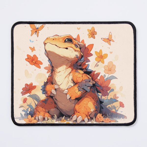 Item preview, Cute little dragon with butterflies! designed and sold by HydraDreams.