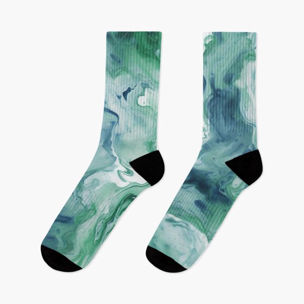 Item preview, Harmony in Marble: Green and Blue Marble Pattern designed and sold by EVA4designs.