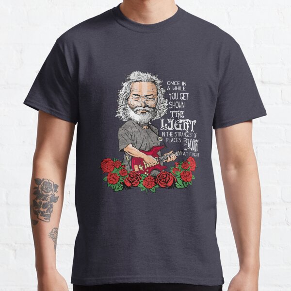 Jerry Garcia Scharlachrote Begonien Classic T-Shirt