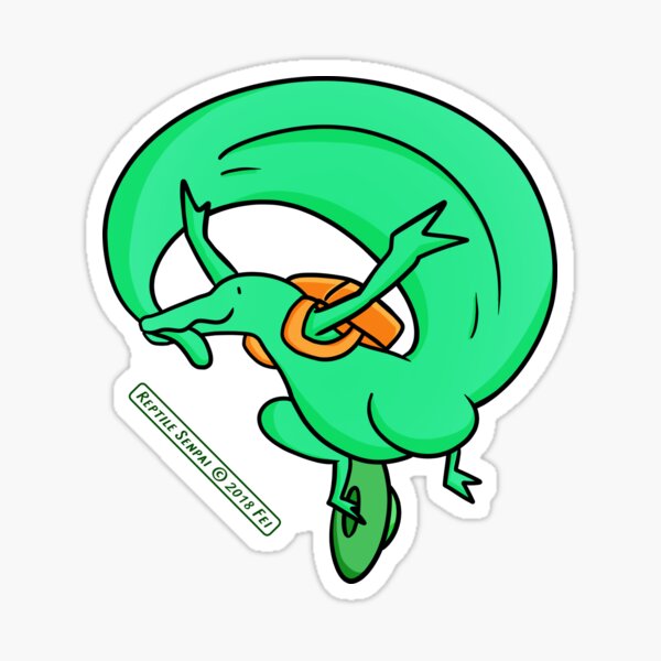 Reptile Senpai S04E06 Sticker