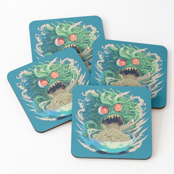 Item preview, Green Monster Ramen designed and sold by mevillaKareen.
