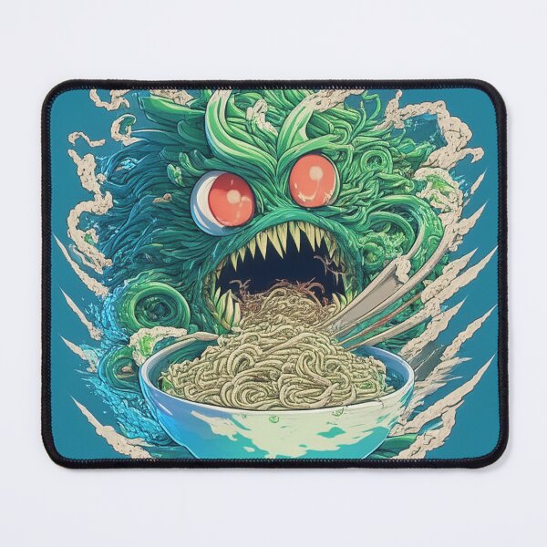Item preview, Green Monster Ramen designed and sold by mevillaKareen.
