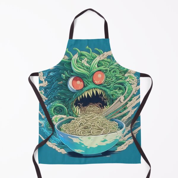 Item preview, Green Monster Ramen designed and sold by mevillaKareen.