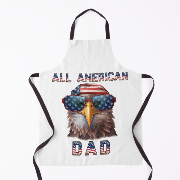 Item preview, All American Dad, Patriotic Father, 4th of July, American Papa, American Eagle designed and sold by desireedickens.
