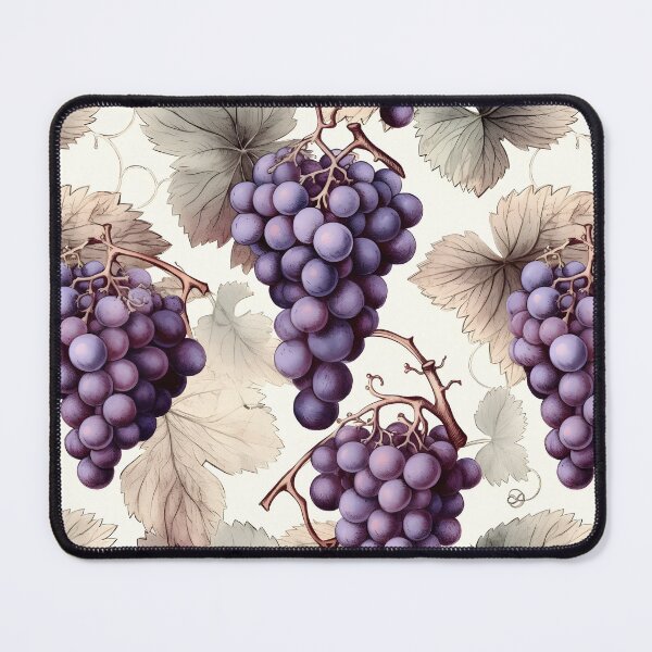 Item preview, Grapes vintage illustration designed and sold by enipra.